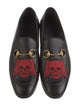 Gucci Horsebit Accent Leather Dress Loafers