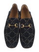 Gucci GG Logo Velvet Loafers