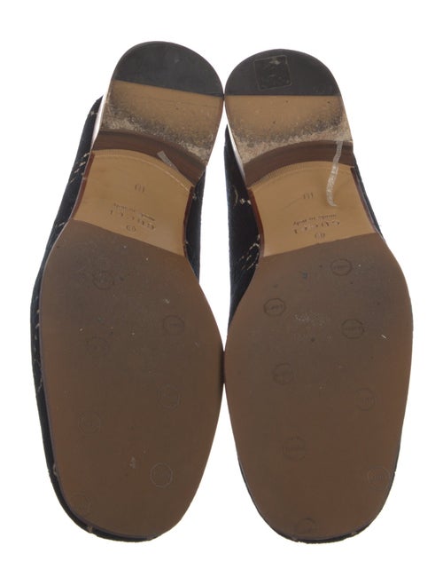 Gucci GG Logo Velvet Loafers
