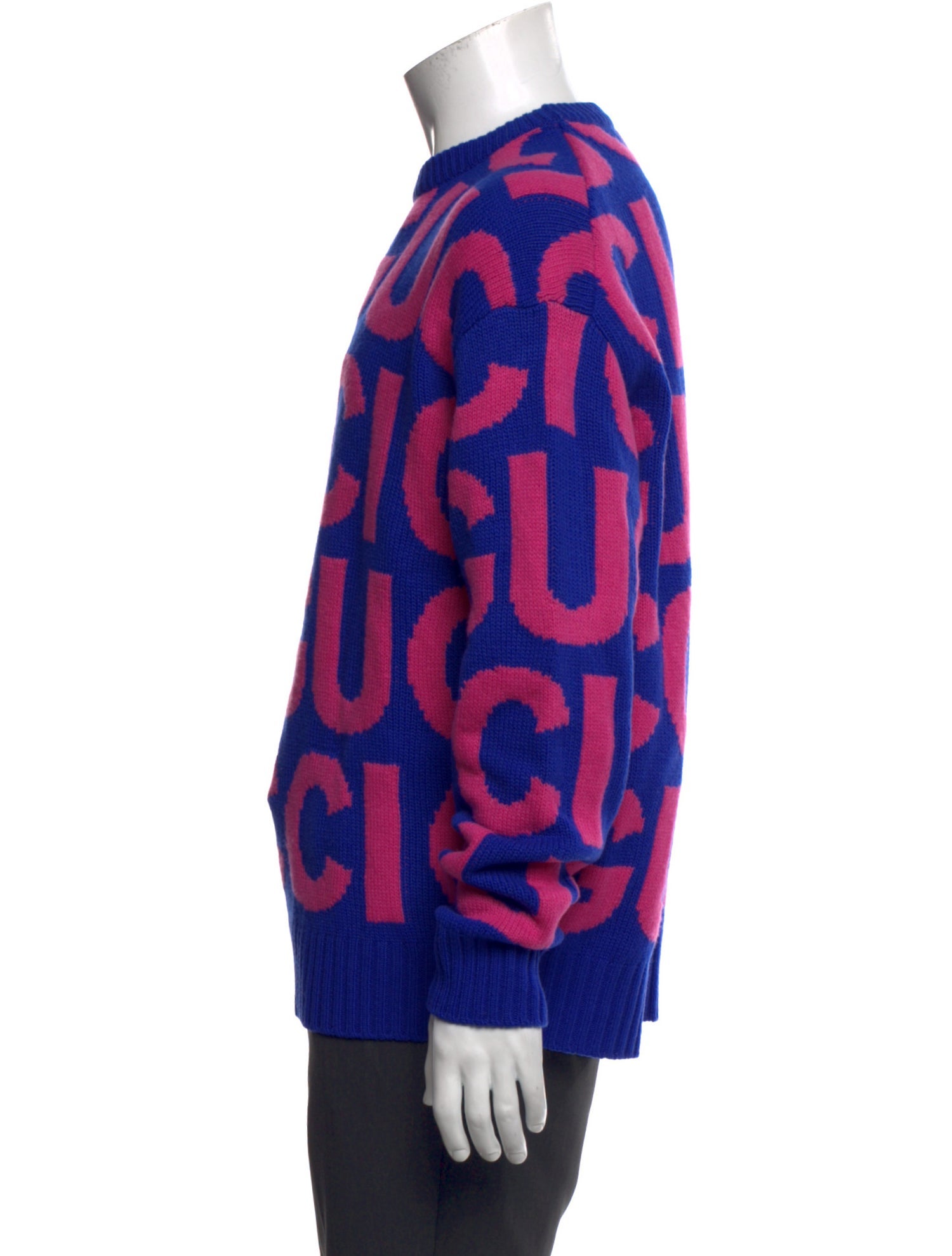 Gucci Signature Logo Wool Pullover