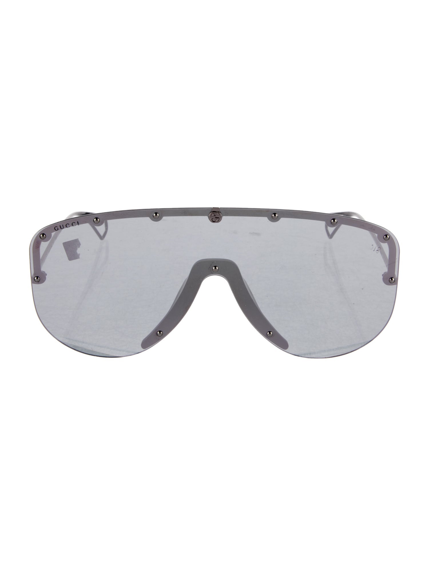 Gucci Shield Tinted Sunglasses