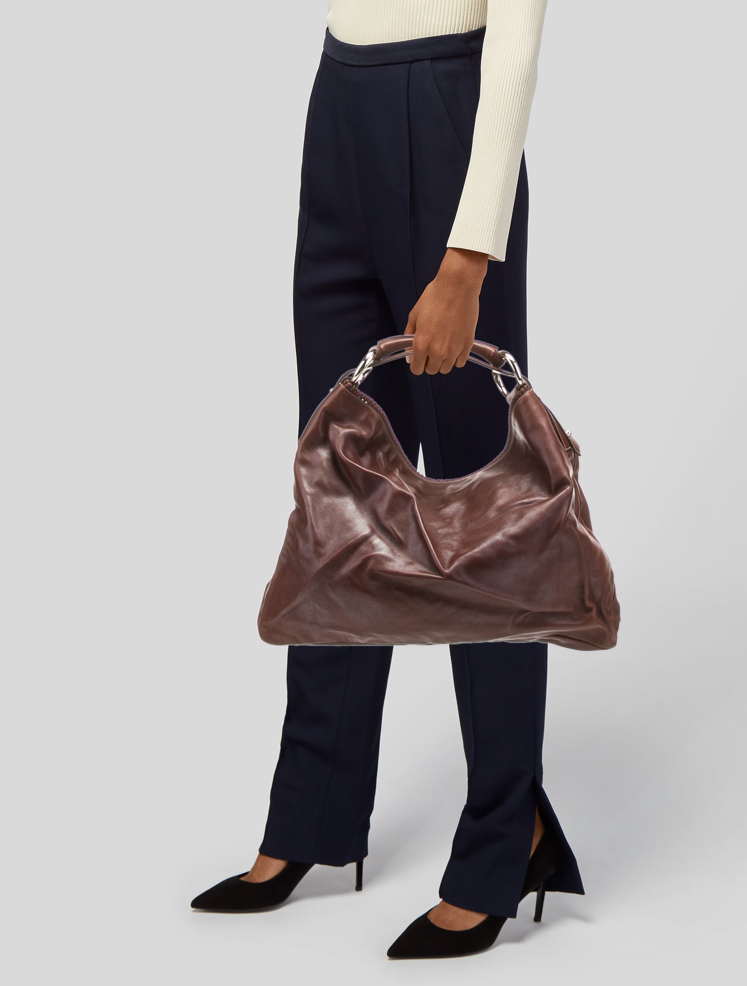 Gucci Horsebit Horsebit Hobo Large