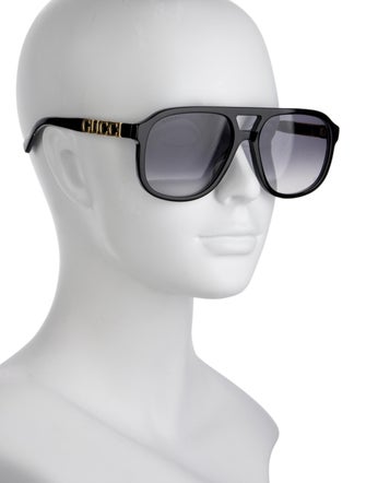 Gucci Square Gradient Sunglasses