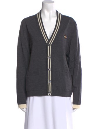 Gucci Wool V-Neck Sweater