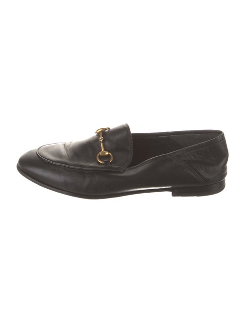 Gucci Horsebit Accent Leather Loafers