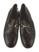 Gucci Horsebit Accent Leather Loafers