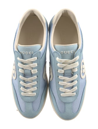 Gucci GG Logo Suede Sneakers