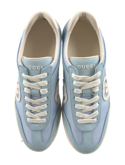 Gucci GG Logo Suede Sneakers