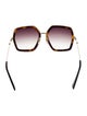 Gucci GG Logo Oversize Sunglasses