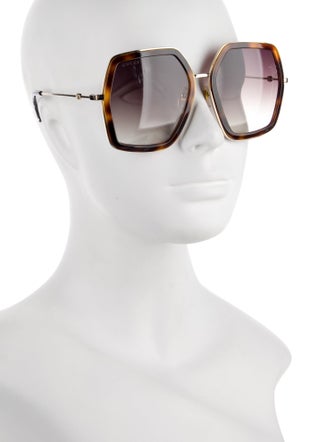 Gucci GG Logo Oversize Sunglasses