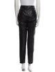 Gucci Leather Straight Leg Pants