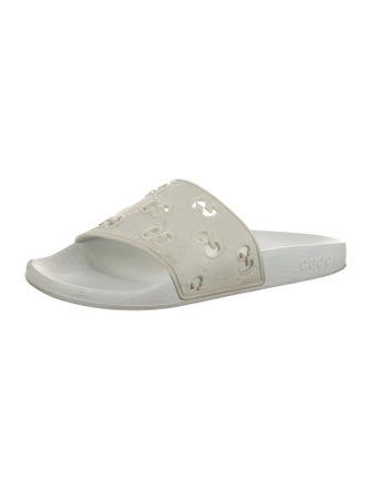 Gucci GG Logo Rubber Slides