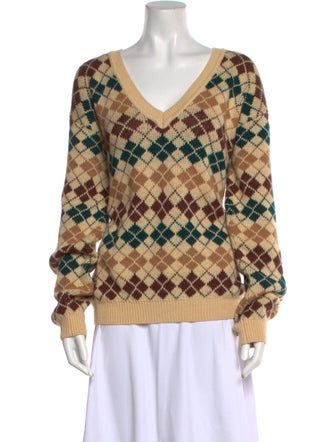 Gucci Alpaca Printed Sweater