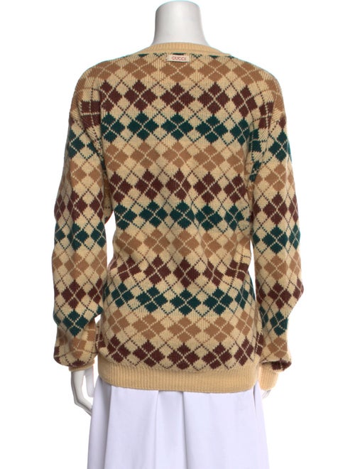 Gucci Alpaca Printed Sweater