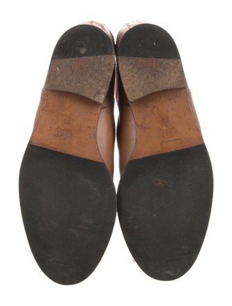 Gucci Horsebit Accent Leather Riding Boots