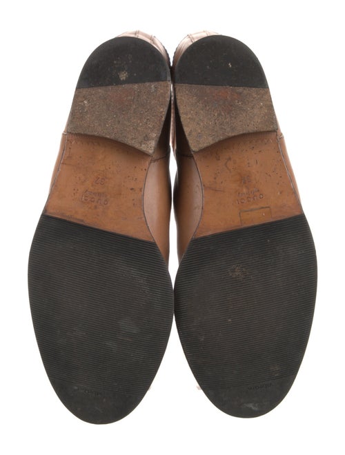 Gucci Horsebit Accent Leather Riding Boots