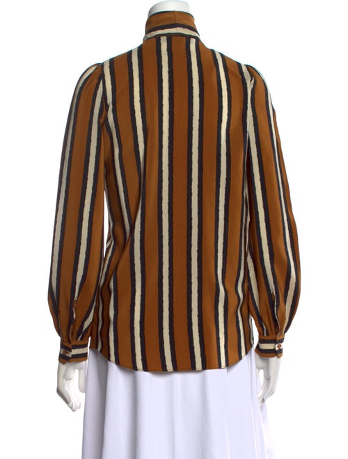 Gucci 2014 Silk Button-Up Top