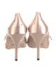 Gucci Double G Logo Satin Pumps