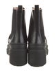 Gucci Horsebit Accent Leather Combat Boots