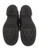 Gucci Horsebit Accent Leather Combat Boots