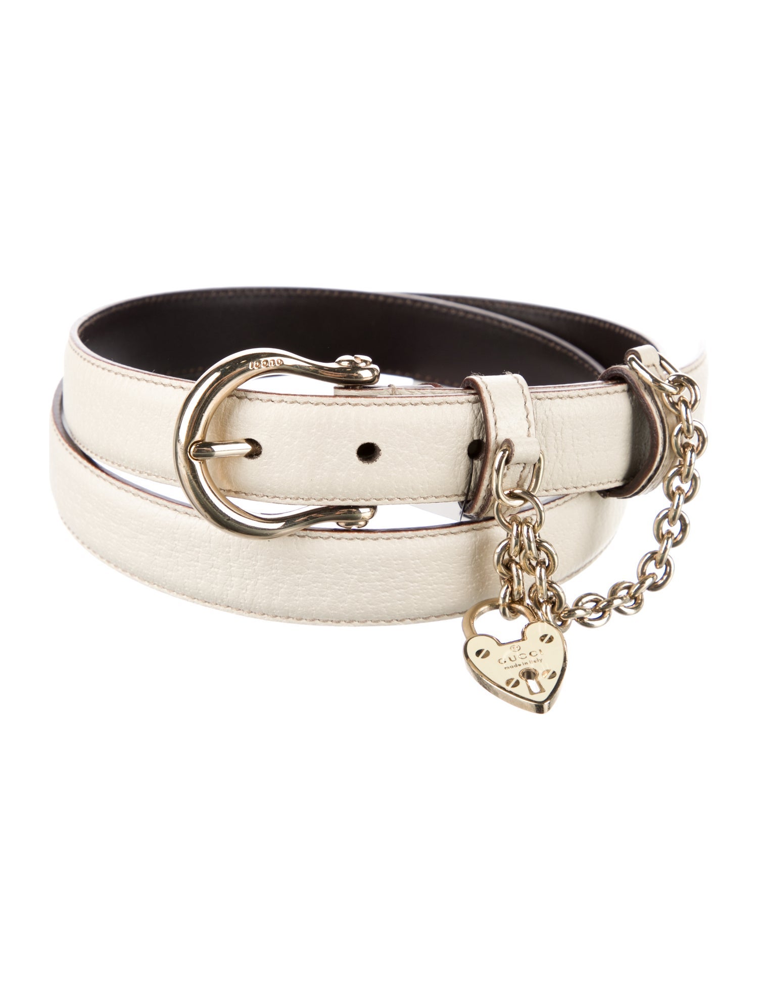 Gucci Skinny Leather Belt