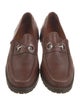 Gucci Horsebit Accent Leather Dress Loafers