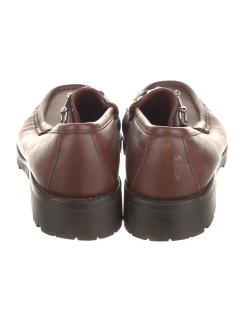 Gucci Horsebit Accent Leather Dress Loafers