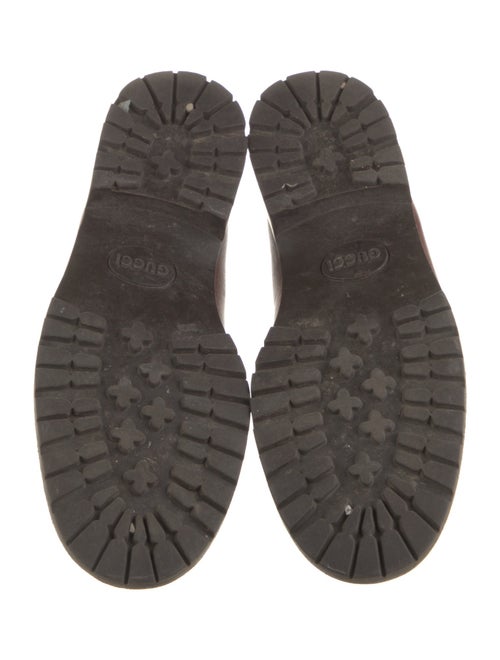 Gucci Horsebit Accent Leather Dress Loafers