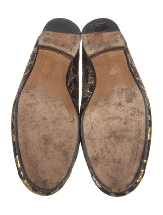 Gucci Horsebit Accent Animal Print Loafers