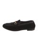Gucci Horsebit Accent Velvet Loafers