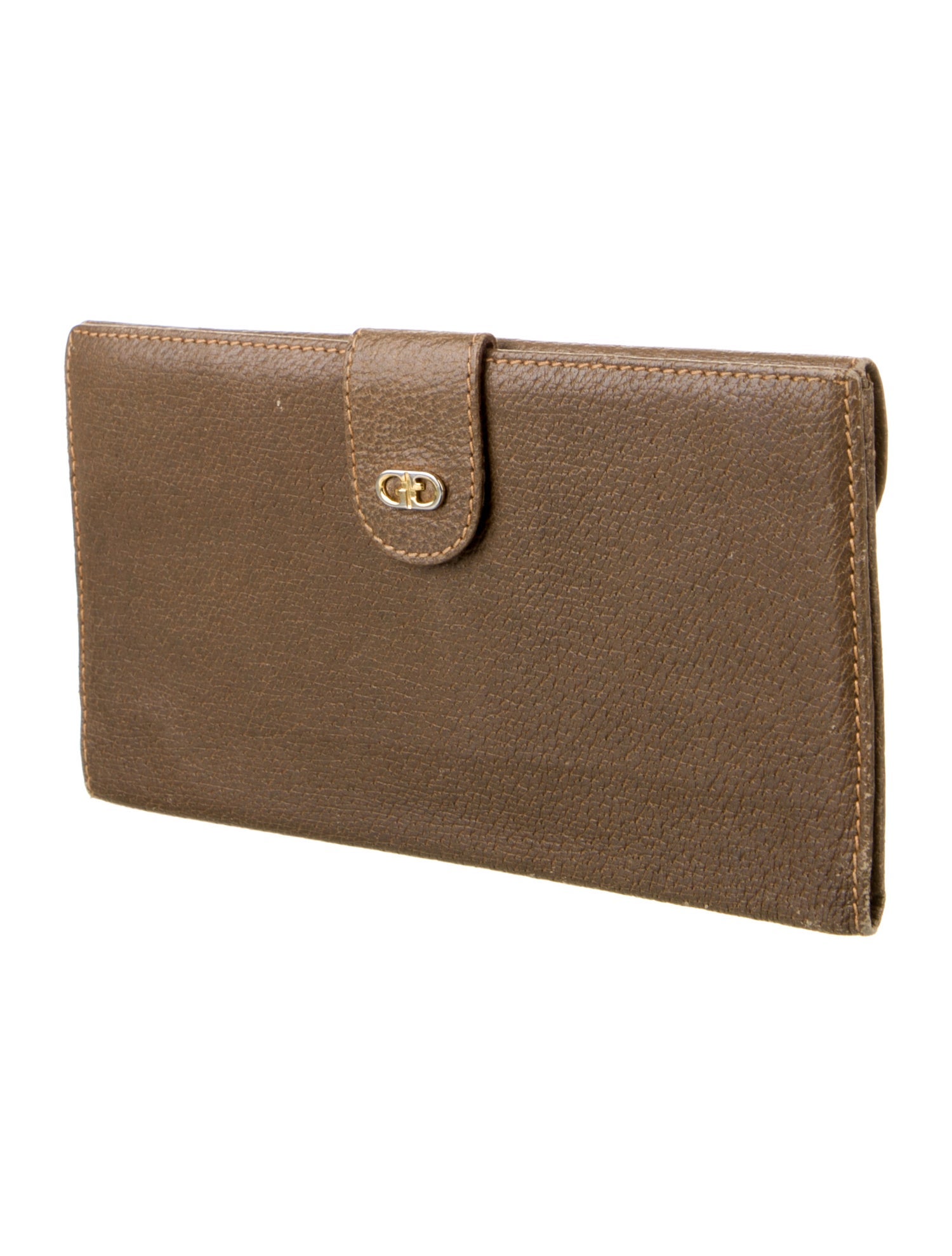 Gucci Vintage Interlocking G Logo French Purse