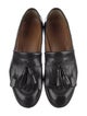 Gucci Bee Accent Leather Dress Loafers