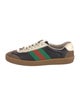 Gucci Web Accent Leather Sneakers