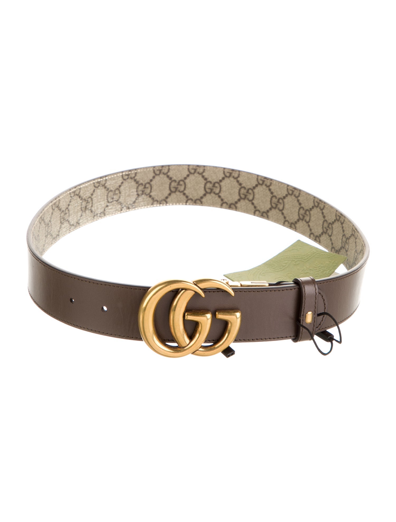 Gucci Interlocking G Logo Skinny Belt