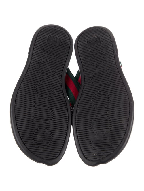 Gucci Web Accent Nylon Flip Flops