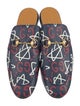 Gucci Horsebit Accent Leather Slippers