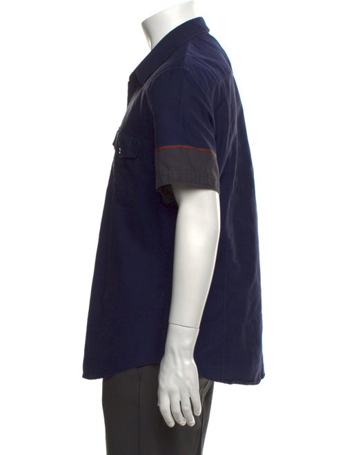 Gucci Web Accent Short Sleeve Shirt