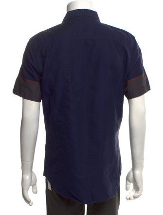 Gucci Web Accent Short Sleeve Shirt