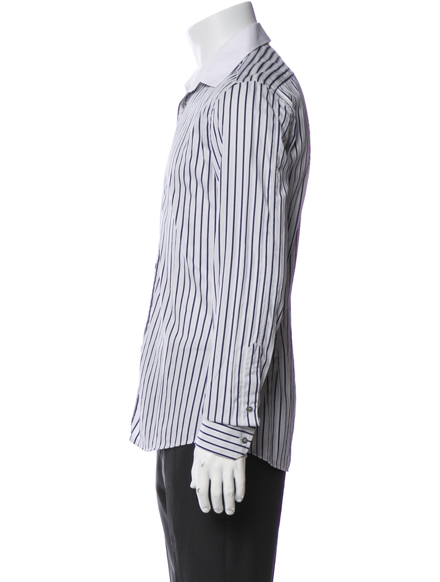 Gucci Vintage Striped Dress Shirt