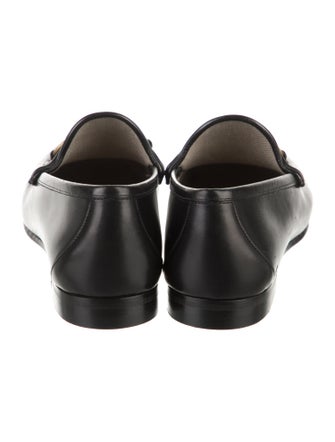 Gucci Horsebit Accent Leather Dress Loafers