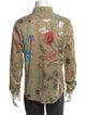 Gucci Flora Knight Print Long Sleeve Shirt
