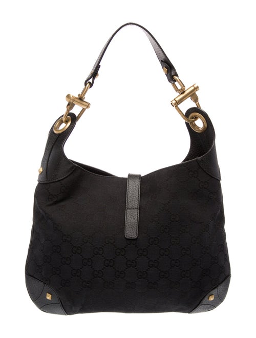 Gucci GG Canvas Nailhead Jackie