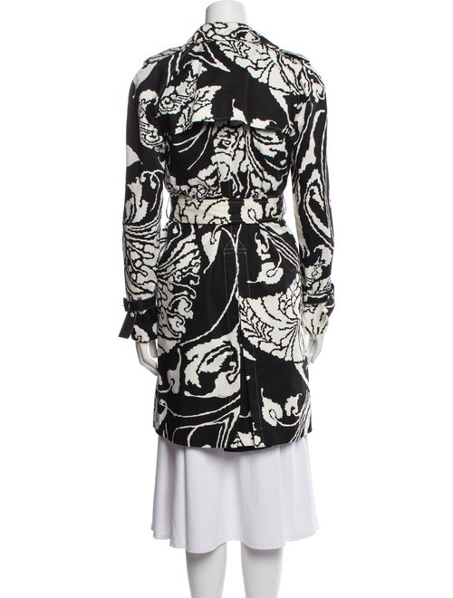 Gucci Floral Print Trench Coat