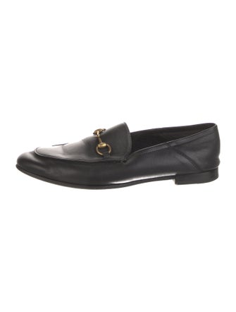 Gucci Horsebit Accent Leather Loafers