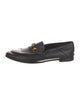 Gucci Horsebit Accent Leather Loafers