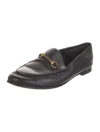 Gucci Horsebit Accent Leather Loafers