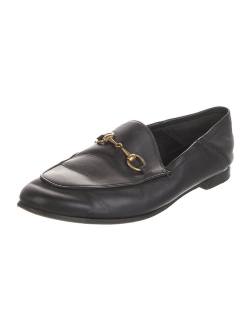 Gucci Horsebit Accent Leather Loafers