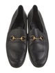 Gucci Horsebit Accent Leather Loafers