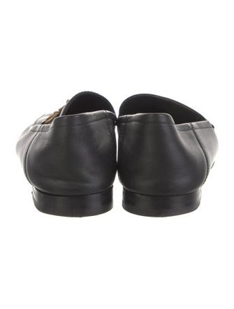 Gucci Horsebit Accent Leather Loafers