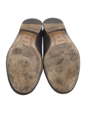 Gucci Horsebit Accent Leather Loafers
